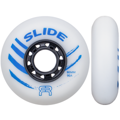 Roda para patins inline profissional marca FR Skates modelo Slider tamanho 80mm dureza 90A