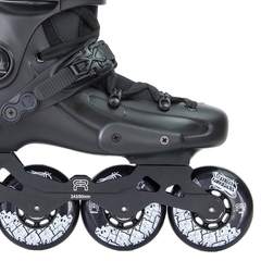 Patins Profissional modelo FR1 80 Black Inline MW 9