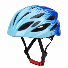 Capacete VEGO Azul Claro com LED Integrado (Ajustável)
