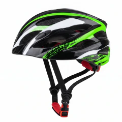 Capacete VEGO Preto/Verde com LED Integrado (Ajustável) - comprar online