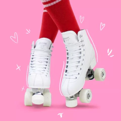 Patins Quad Klassic Branco ABEC-5 na internet