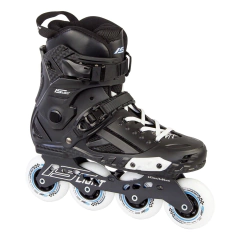 Patins inline profissional IS Urban Light Black 80mm