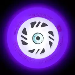 Jogo de Rodas LED 110mm/85A Traxart - (3 und) - Inline Store - Loja especializada em Patins e Acessórios