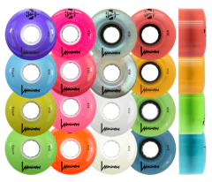 Rodas LED Luminous Quad 62X34mm 85A - (Unidade)