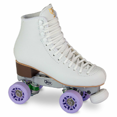 Patins Rye Adventure Branco V2 (rodas lilás)