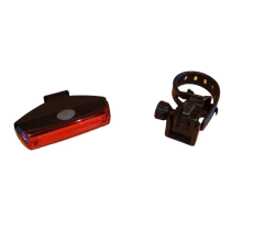 Baliza LUZ TRASERA 4SPTS para bicicleta roja INTERMITENTE - comprar online