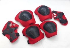 Set Casco + Protecciones Rodillas Codos Muñeca Niño Niña - BICPER Banda