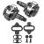 Pedal Ciclismo Mtb Xc Cicloturismo Shimano Pd-m505 Negro