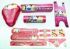Set Almohadilla + Calcos + Cubre Asiento Varios motivos de niño