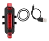 Baliza Luz Trasera para bicicleta USB Recargable Roja Intermitente