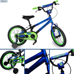Bicicleta Niño REMBRANDT RM351 Rodado 16 Rueditas Apoyo Acero - comprar online