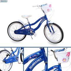 Bicicleta Niña Rembrandt REM355 Rodado 20 Con Canasto en internet
