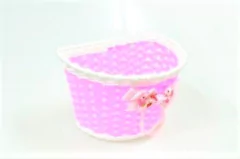 Canasto Delantero plastico flores moño Bicicleta R12/16 en internet