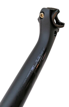 Caño Portasilla Bicicleta Awa Carbono 31.6x400 Con Retroceso