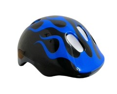 Set Casco + Protecciones Rodillas Codos Muñeca Niño Niña