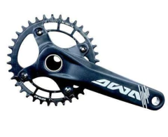 Monoplato Con Palancas AWA Hollowtech II 175mm 36T Con Caja Pedalera - comprar online