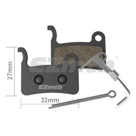 Pastillas EZ MTB Metálicas para Shimano M596