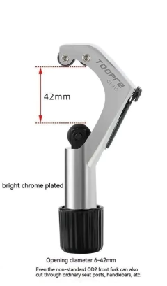 Cortatubos TOOPRE CT-312 Herramienta Precisa para Tubos 6-42mm - BICPER Banda