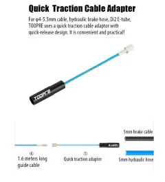 Herramienta Guia Pasa Cables TOOPRE Ruteo Interno de Cuadros en internet