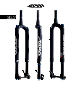 Horquilla suspension Awa CR10 carbono invertida Boost R29 bloq remoto