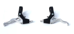 Manijas para freno FULL ALUMINIO LEVA CURVADA