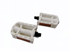 Pedal De Bicicleta Plastico Rosca Fina - Rosa o blanco - Especial rodado 16/20 - comprar online