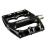 Pedales Blackspire The Brute Black con ruleman para BMX Enduro All Mountain - comprar online