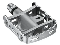 Pedales Shimano M324 SPD + Plataforma | Pedal Mixto Ideal para Iniciarse con Calas - 533g en internet
