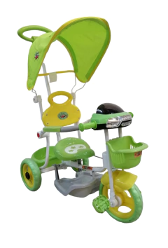 Triciclo LATAPY 4017 con Capota y Manija para Niños de 1 a 4 Años - comprar online