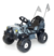 Jeep a Pedal Latapy camuflado grande AP-007 c/ rueda aux y bidones