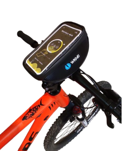 BOLSO PORTA CELULAR IMPERMEABLE WKNS AL MANUBRIO CON PANEL TACTIL