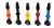 Valvula Tubeless color 44 Mm Universal Bicicleta