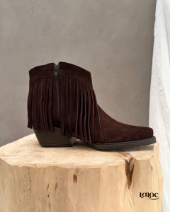 TEXANA NOVA CHOCO GAMUZA - LALOC