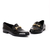 AMELIE BLACK PATENT - Regina Margherita Tienda Online