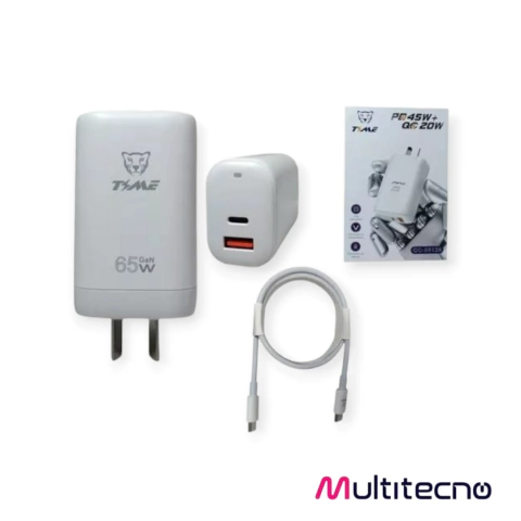 CARGADOR TIME 45W CC-59126 - comprar online