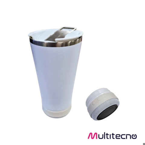 VASO CERVECERO/PARLANTE 420ML BLANCO - comprar online