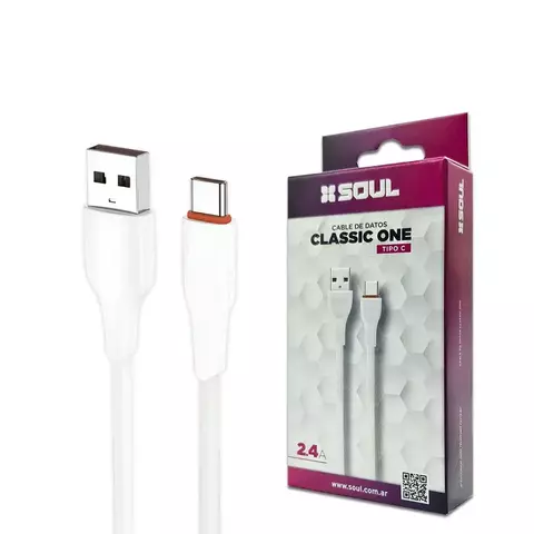 CABLE SOUL TIPO C 2.4A - comprar online