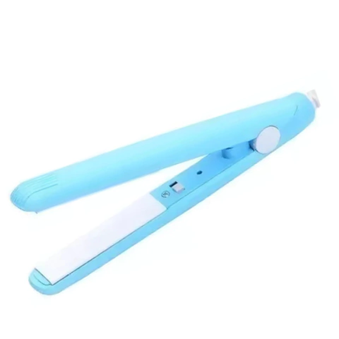 PLANCHITA DE PELO DE BOLSILLO CELESTE
