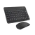MINI KIT TECLADO + MOUSE INALAMBRICO TIME NEGRO - comprar online