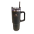 VASO TERMICO 900ML GRIS CON SORBETE DE METAL - comprar online