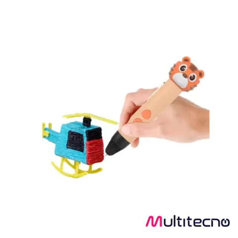 LAPIZ IMPRESIÓN 3D TIGRE NARANJA - comprar online