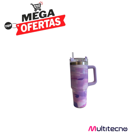 VASO TERMICO 900ML BATIK LILA - comprar online