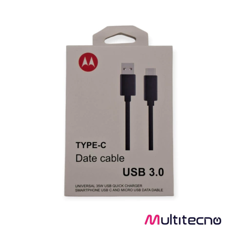 CABLE MOTOROLA USB A C TURBO - comprar online