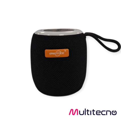 PARLANTE GREATNICE MINI SPEAKER GTS-1468 NEGRO - comprar online