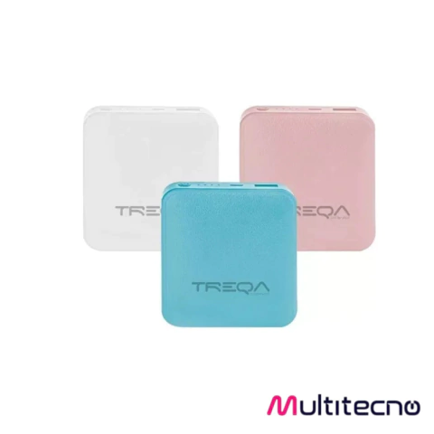 POWER BANK 6000MAH TREQA TR-953 BLANCO - comprar online
