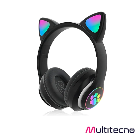 AURICULAR VINCHA CAT VIV-23M NEGRO - comprar online