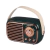 PARLANTE RETRO GREATNICE GTS-1959 VERDE - comprar online
