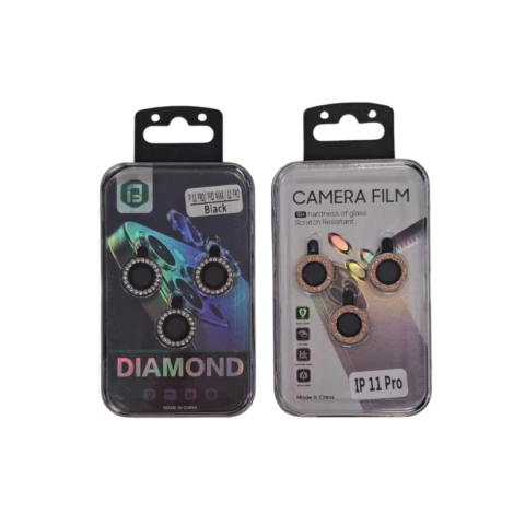 PROTECTOR DE CAMARA IPHONE 11 PRO GLITTER - comprar online