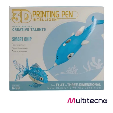 LAPIZ 3D RECARGABLE DELFIN ROSA - comprar online