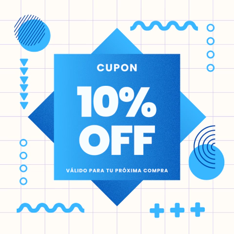 Cupon 10%Off Para tu próxima compra - REGALO